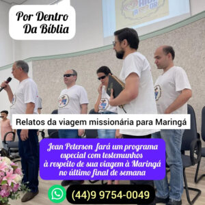 157. Relatos da Viagem Missionária Para Maringá